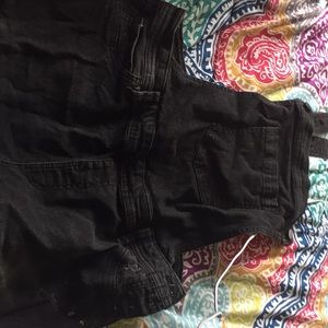 maurice’s black overalls | women’s 14W